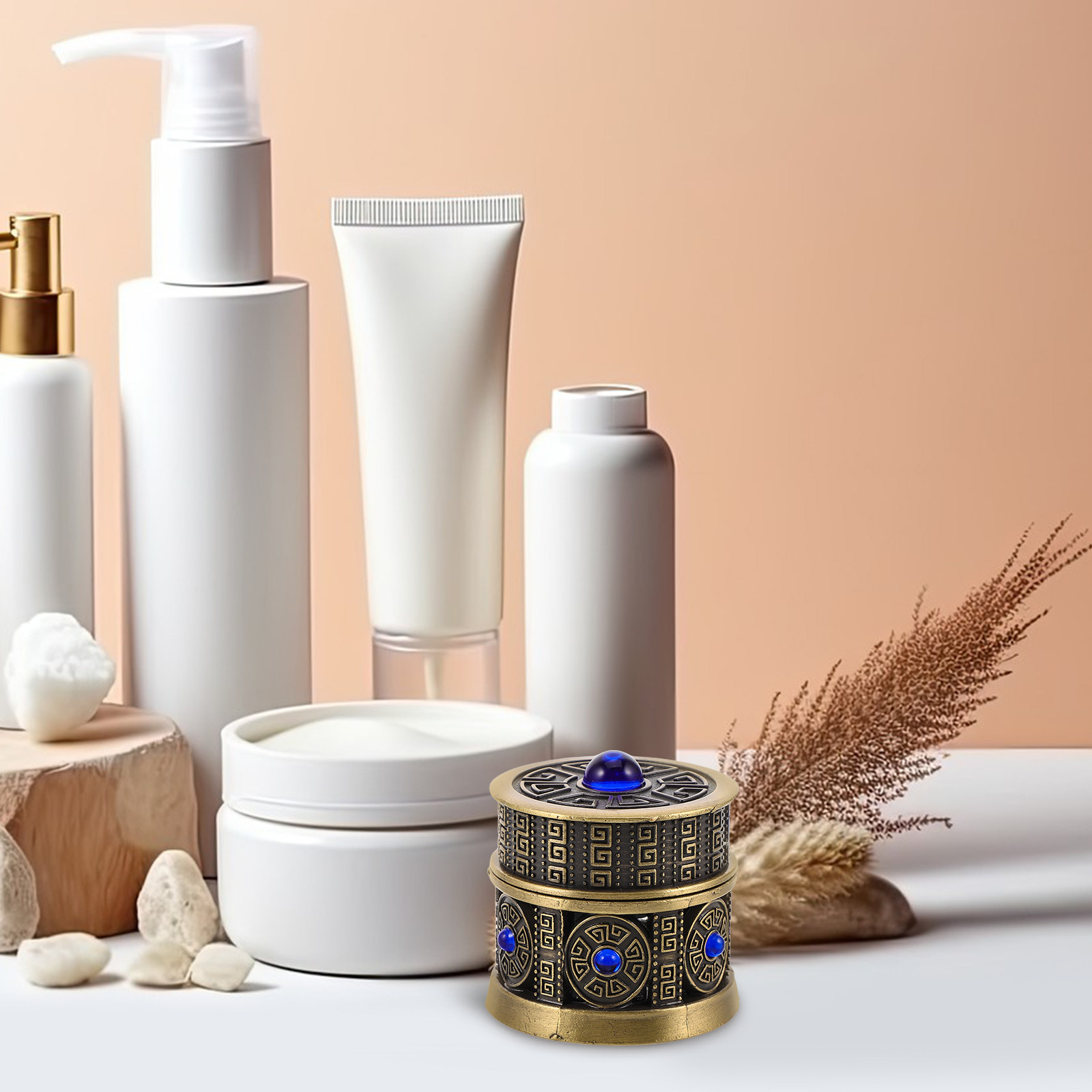 Sturdy Refillable Cream Jar Me - Luxury Skincare Travel Size recension och pris