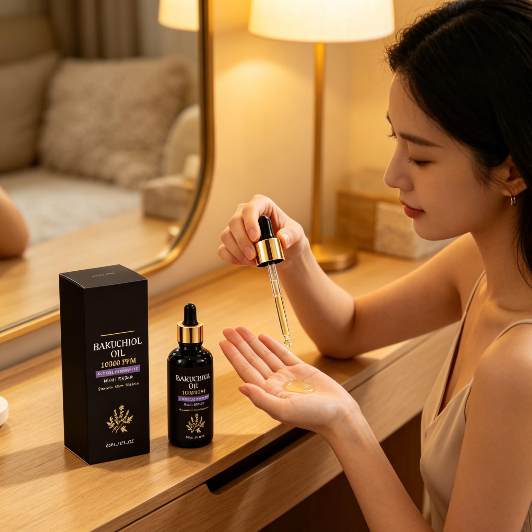 Bakuchiol Oil Tighten Skin Fir - Bakuchiol Night Oil recension och pris